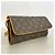 Bolso de hombro Louis Vuitton Monogram Pochette Twin GM Castaño - vista 2