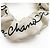 Coletero de seda Chanel en blanco - vista 5