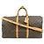Louis Vuitton Keepall Bandouliere Monogram Canvas 55 Marrone