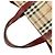 Burberry Nova Check Shadow Horse Handtasche Mehrfarben Beige - Ansicht 9