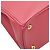Sac à main Prada Galleria avec plaque logo triangle Rose - vue 5
