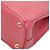 Sac à main Prada Galleria avec plaque logo triangle Rose - vue 6
