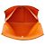 Hermès Monedero Hermes Bastia en piel Epsom Orange Naranja - vista 7