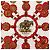 Hermès Hermes Carre 90 Cuivreries Copperwork Scarf Bianco Rosso Blu navy - vista 3