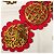 Hermès Hermes Carre 90 Cuivreries Copperwork Scarf Bianco Rosso Blu navy - vista 5