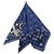 Silk In Hermès Foulard Bandana Hermes Carre 55 Brides et Déstaing Blu navy - vista 2