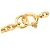 Collana a catena vintage Chanel Coco Mark Cross D'oro - vista 3