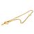 Collana a catena vintage Chanel Coco Mark Cross D'oro - vista 5