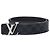 Louis Vuitton Damier Cobalt Ceinture LV Initial Belt Negro Azul marino
