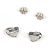 Autre Marque Orecchini a lobo Tiffany & Co. Full Heart Elsa Peretti Argento - vista 2