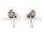 Autre Marque Orecchini a lobo Tiffany & Co. Full Heart Elsa Peretti Argento - vista 3