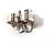 Autre Marque Orecchini a lobo Tiffany & Co. Full Heart Elsa Peretti Argento - vista 7