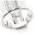 GUCCI Ring aus Sterling Silber 925 mit geripptem Design - Ansicht 3