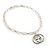 GUCCI Interlocking G Charm Bracelet Silvery