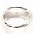 Anello GUCCI Band con G intrecciate diagonali Argento - vista 4
