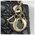 Borsa Christian Dior Cannage Lady Dior Nero - vista 8
