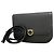 Borsa a tracolla in pelle Gancini Salvatore Ferragamo Nero