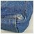 Borsa Tote Chanel in denim blu - vista 6