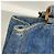 Borsa Tote Chanel in denim blu - vista 7