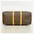 Louis Vuitton Boston Monogram Keepall Bandoulière 50 Braun - Ansicht 3
