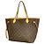 Louis Vuitton Monogram Neverfull MM Tote Bag Braun