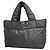 Bolso Tote Chanel Coco Cocoon de nailon negro