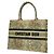 Christian Dior Book Tote in Moss Green Olivgrün
