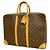 Louis Vuitton Boston Monogram Sirius 24h Tasche Braun