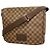 Bolso de hombro Louis Vuitton Damier Brooklyn MM Damier ebene