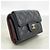Cartera tri-fold Chanel Matelassé en piel de becerro granulada negra Negro - vista 2