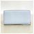 Cartera larga Gucci de cuero burdeos y azul cielo Azul claro - vista 9
