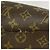 Bolso de hombro Louis Vuitton Monogram Saint Cloud Castaño - vista 10