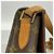 Bolso de hombro Louis Vuitton Monogram Saint Cloud Castaño - vista 9