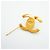 Broche Chanel chapado en oro Dorado - vista 6