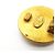 Chanel Coco Mark Circle Clip-Ohrringe Schwarz Golden - Ansicht 7