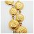 Collar Círculo Chanel Mademoiselle Dorado - vista 5