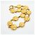 Collar Círculo Chanel Mademoiselle Dorado - vista 7