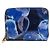 Louis Vuitton Blue Vernis Münzbeutel Blau
