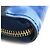 Louis Vuitton Blue Vernis Münzbeutel Blau - Ansicht 4