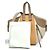 Bolso de piel Loewe Hammock Castaño Gris - vista 18