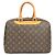 Borsa Louis Vuitton Monogram Deauville Marrone Monogramma - vista 3