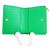 Cartera bi-fold de piel verde Bottega Veneta - Ansicht 3