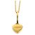 Céline Collar de metal dorado Celine
