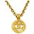 Collar de metal dorado Chanel