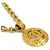 Collar de metal dorado Chanel - vista 2