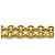 Collar de metal dorado Chanel - vista 5
