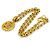 Collar de metal dorado Chanel - vista 7