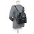 Zaino Christian Dior Caro in pelle d'agnello nera Nero - vista 17