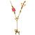 Hermès Hermes HERMES Halskette Cheval Grand Parade GP Mehrfarben Golden