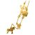 Hermès Hermes HERMES Halskette Cheval Grand Parade GP Mehrfarben Golden - Ansicht 4